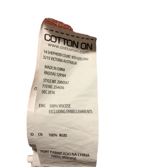 Cotton On Floral Crop Top XS - Picture 5 of 5